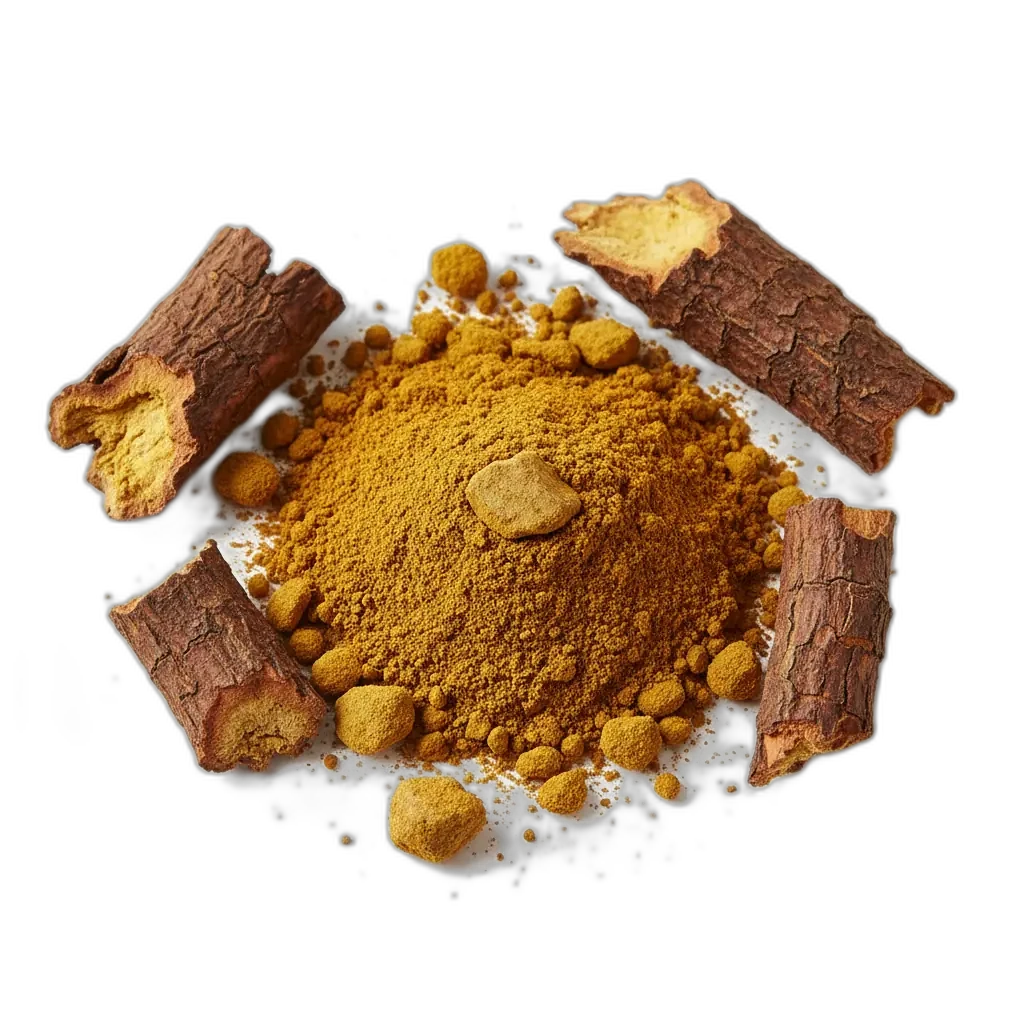 Berberine — ბუნებრივი მცენარეული ექსტრაქტი, რომელიც ასტიმულირებს ენერგიის გადაცემას.